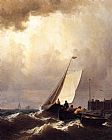 William Bradford Canvas Paintings - Rough Seas